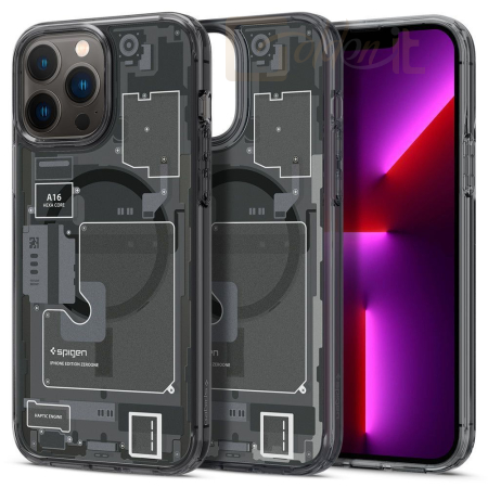 Okostelefon kiegészítő Spigen Ultra Hybrid MagSafe iPhone 13 Pro Max Zero One - ACS05450