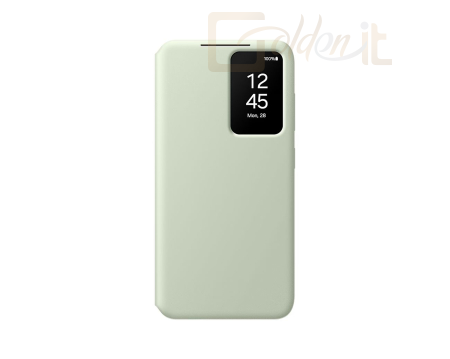 Okostelefon kiegészítő Samsung S24 Smart View Wallet Case Light Green - EF-ZS921CGEGWW