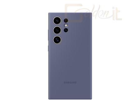 Okostelefon kiegészítő Samsung S24 Ultra Silicone Case Violet - EF-PS928TVEGWW