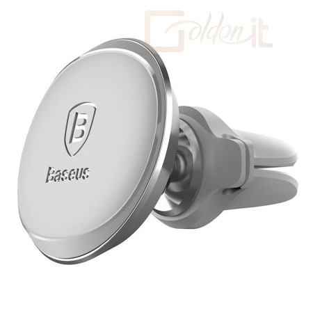 Okostelefon kiegészítő Baseus Magnetic Air Vent Car Mount Silver - SUGX020012