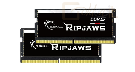 RAM - Notebook G.SKILL 64GB DDR5 5600MHz Kit(2x32GB) SODIMM Ripjaws Black - F5-5600S4040A32GX2-RS