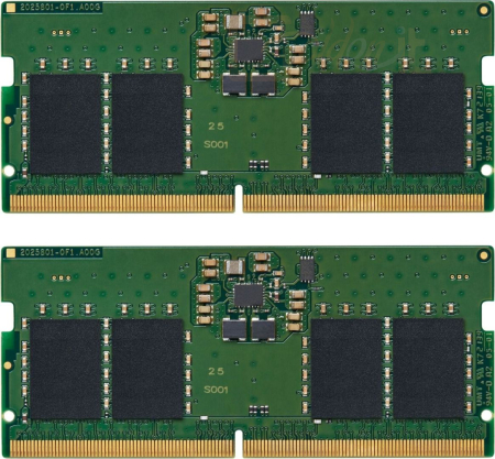 RAM - Notebook Kingston 16GB DDR5 5200MHz Kit(2x8GB) SODIMM - KVR52S42BS6K2-16
