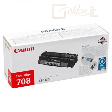 Nyomtató - Tintapatron Canon CRG-708 Black toner - 0266B002
