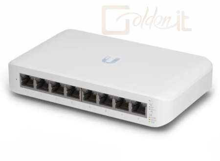 Hálózati eszközök Ubiquiti UniFi Switch Ultra 8-Port PoE Switch White - USW-ULTRA