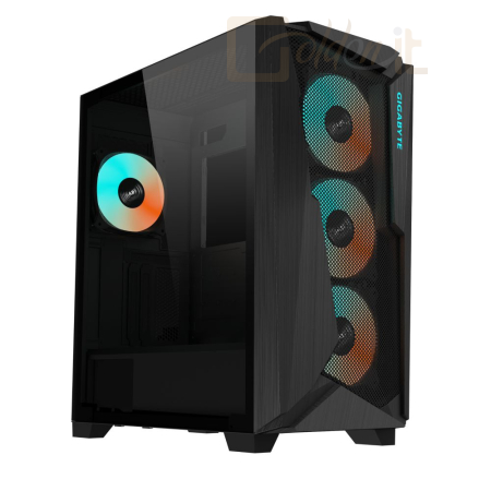 Ház Gigabyte C301G RGB Lighting Tempered Glass Black - GB-C301G