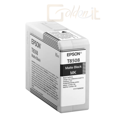 Nyomtató - Tintapatron Epson T8508 UltraChrome HD ink Matte Black tintapatron - C13T85080N