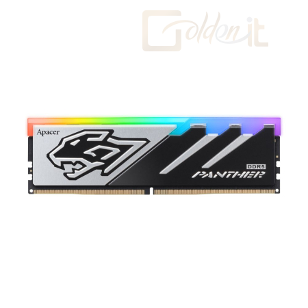 RAM Apacer 16GB DDR5 5600Mhz Panther RGB Black/Silver - AH5U16G56C5229BAA-1
