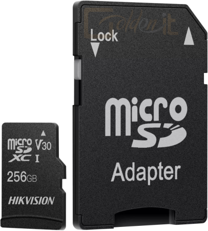 USB Ram Drive HikSEMI 256GB microSDXC Neo Class 10 UHS-I V30 + adapterrel - HS-TF-C1 256G ADAPTER