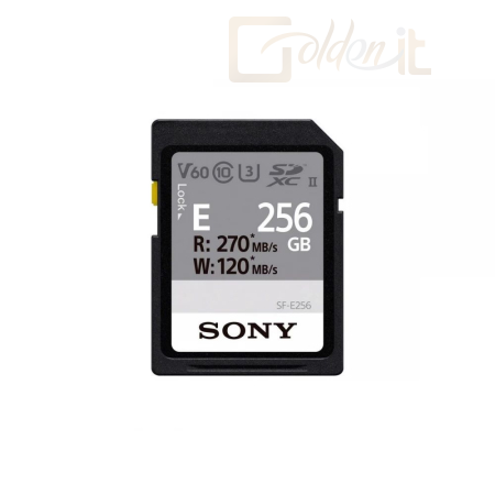 USB Ram Drive Sony 256GB SDXC SF-E UHS-II U3 V60 - SFE256.AE