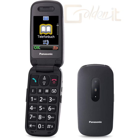 Mobil készülékek Panasonic KX-TU446EXB Black - KX-TU446EXB