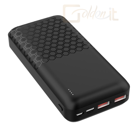 Powerbank vésztöltők Platinet PMPB20OP18B 20000mAh PoweBank Black - PMPB20OP18B