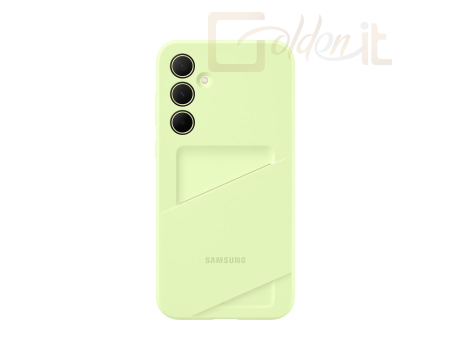 Okostelefon kiegészítő Samsung A35 Card Slot Case Lime - EF-OA356TMEGWW