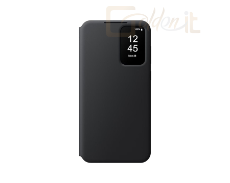 Okostelefon kiegészítő Samsung A55 Smart View Wallet Case Black - EF-ZA556CBEGWW