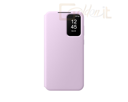 Okostelefon kiegészítő Samsung A55 Smart View Wallet Case Lavender - EF-ZA556CVEGWW