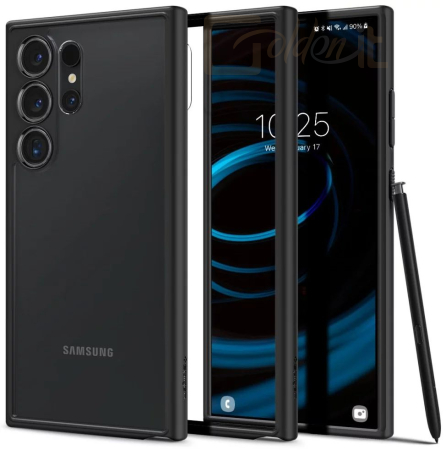 Okostelefon kiegészítő Spigen Ultra Hybrid Samsung Galaxy S24 Ultra Matte Black - ACS07295