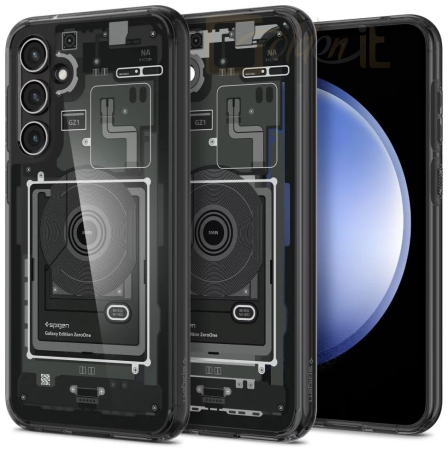 Okostelefon kiegészítő Spigen Ultra Hybrid Samsung Galaxy S23 FE Zero One - ACS06372