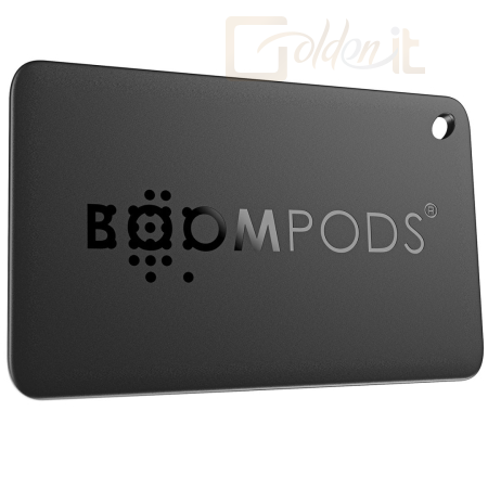 Okostelefon kiegészítő Boompods Boomcard Bluetooth Tracker Tag Black - TACARD