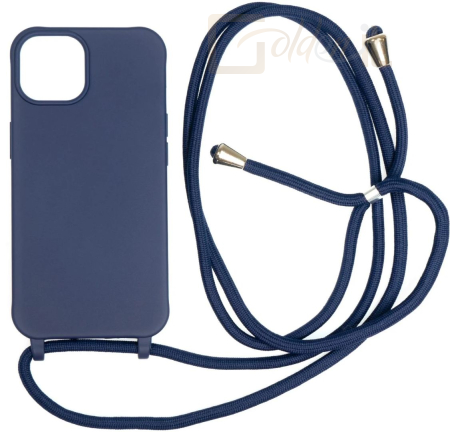 Okostelefon kiegészítő Mobile Origin Lanyard Case iPhone 14 Blue - LYC-S-BLU-14