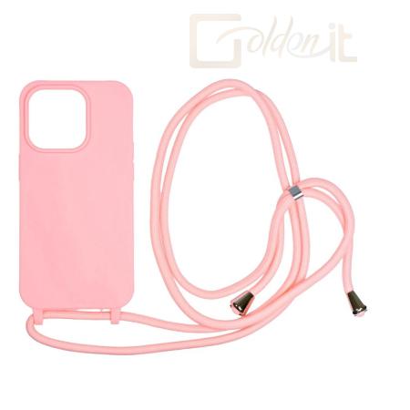 Okostelefon kiegészítő Mobile Origin Lanyard Case iPhone 14 Pro Pink - LYC-S-PNK-14PRO