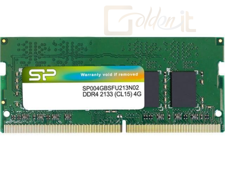 RAM - Notebook Silicon Power 4GB DDR4 2133MHz SODIMM - SP004GBSFU213N02
