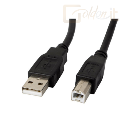Kábel - Gembird nyomtatókábel USB2.0 A-plug B-plug 3m cable Black