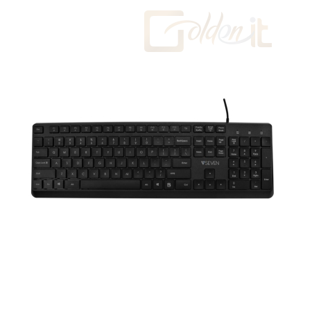 Billentyűzet V7 KU350 USB Pro Keyboard Black US - KU350US