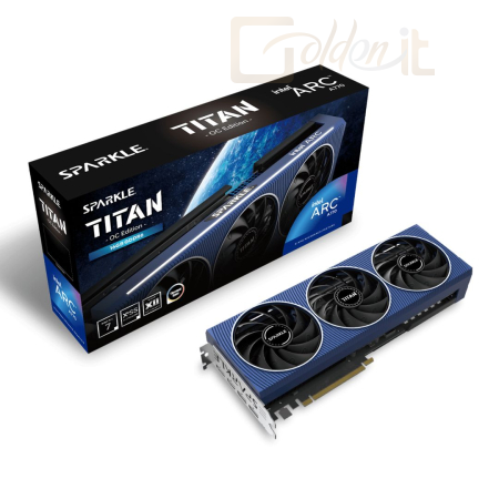 Videókártya Sparkle Intel Arc A770 Titan 16GB DDR6 OC - 1A1-S00393700G