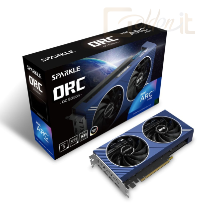 Videókártya Sparkle Intel Arc A580 Orc 8GB DDR6 OC - 1A1-S00401400G
