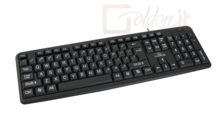 Billentyűzet Esperanza Titanium TK102 PS/2 Keyboard Black UK - TK102