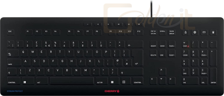 Billentyűzet Cherry STREAM PROTECT Keyboard Black UK - JK-8502GB-2