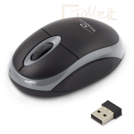 Egér Esperanza Titanium TM116E Wireless Mouse Vulture Grey - TM116E