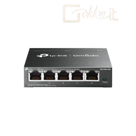 Hálózati eszközök TP-Link DS105G-M2 Omada 5-Port 2.5G Multi-Gigabit Unmanaged Desktop Switch - DS105G-M2