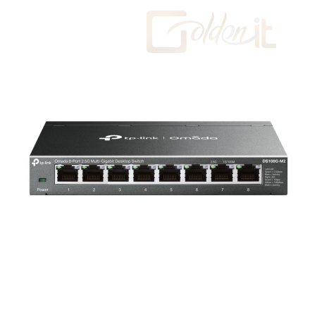 Hálózati eszközök TP-Link DS108G-M2 Omada 8-Port 2.5G Multi-Gigabit Unmanaged Desktop Switch - DS108G-M2