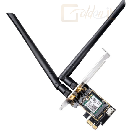 Hálózati eszközök Cudy AX5400 Tri-Band Wi-Fi 6 PCIe Adapter - WE3000