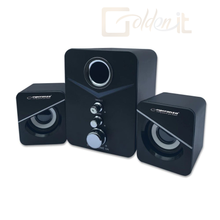 Hangfal Esperanza Cancan USB 2.1 Speakers Black - EP153