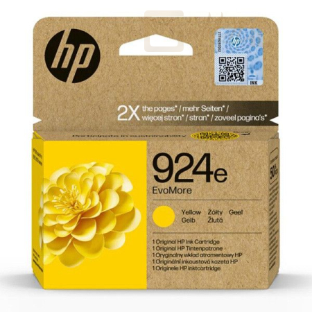 Nyomtató - Tintapatron HP 924e Yellow tintapatron - 4K0U9NE