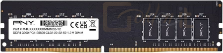 RAM PNY 8GB DDR4 3200MHz Black - MD8GSD43200-SI