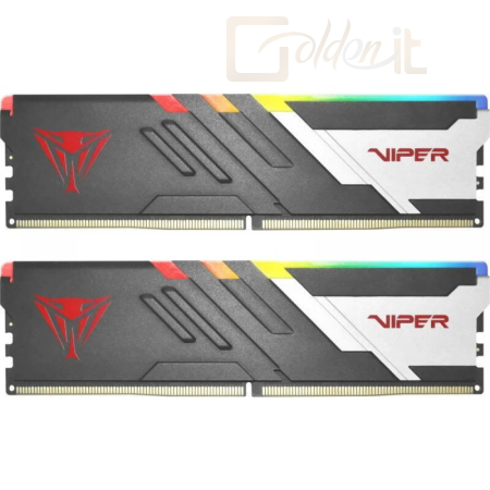 RAM Patriot 32GB DDR5 7200MHz Kit(2x16GB) Viper Venom RGB Black/White - PVVR532G720C34K