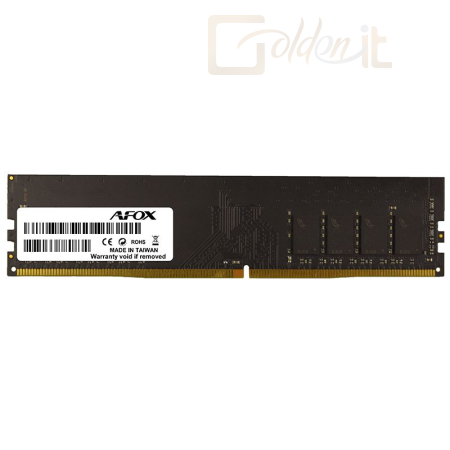 RAM AFOX 16GB DDR4 3200MHz Black - AFLD416PH1C
