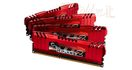 RAM G.SKILL 32GB DDR3 1600MHz Kit(4x8GB) RipjawsZ Red - F3-12800CL10Q-32GBZL