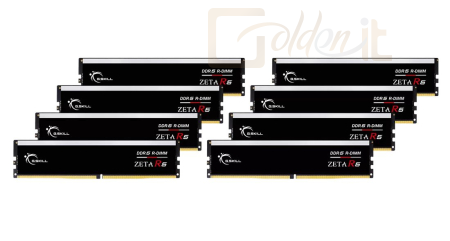 RAM G.SKILL 128GB DDR5 6000MHz Kit(4x32GB) Zeta R5 Neo Black - F5-6000R3039G16GE8-ZR5K
