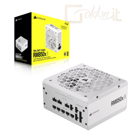 Táp Corsair 850W 80+ Gold RM850x RMx Shift White - CP-9020274-EU