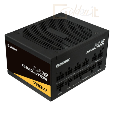 Táp Enermax 750W 80+ Gold Revolution D.F.12 Black ATX 3.1 - ETV750G