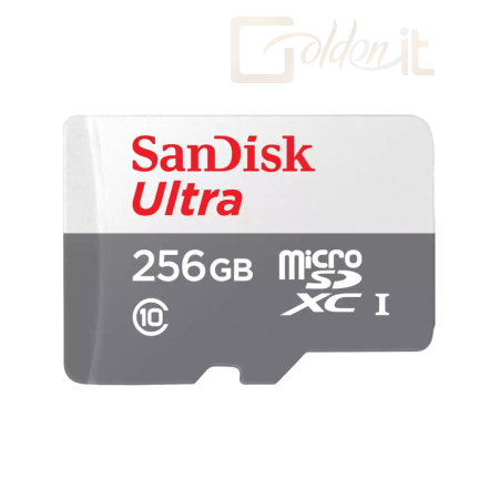 USB Ram Drive Sandisk 256GB microSDXC Ultra Lite UHS-I CL10 - SDSQUNR-256G-GN3MN