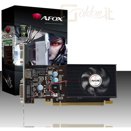 Videókártya AFOX G210 512MB DDR3 AF210-512D3L3-V2 - AF210-512D3L3-V2