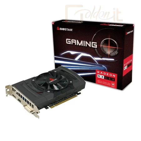 Videókártya Biostar Radeon RX550 4GB DDR5 - VA5505RF41-SBHRA-BS2