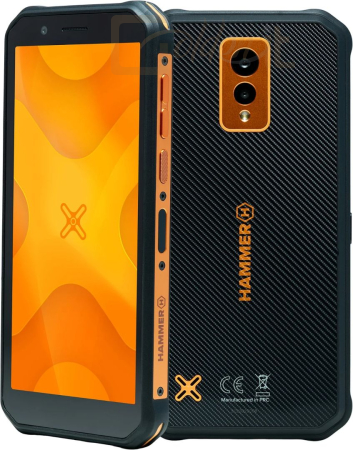 Mobil készülékek MyPhone Hammer Energy X 64GB DualSIM Black/Orange - TEL000844