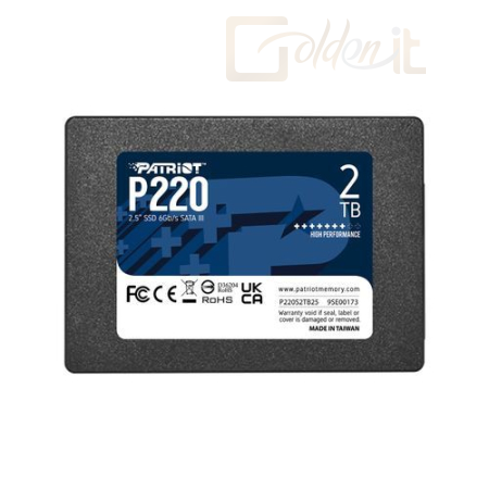 Winchester SSD Patriot 2TB 2,5