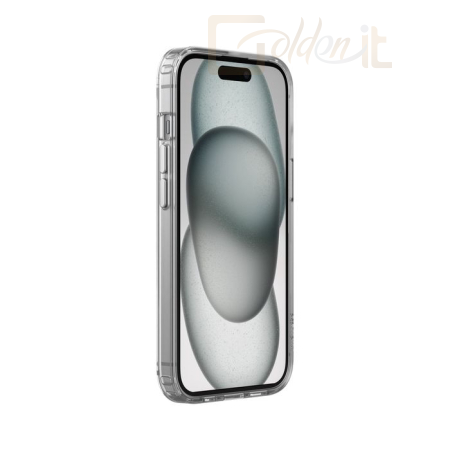 Okostelefon kiegészítő Belkin SheerForce Magnetic Clear Protective iPhone Case for iPhone 15 Plus - MSA020BTCL
