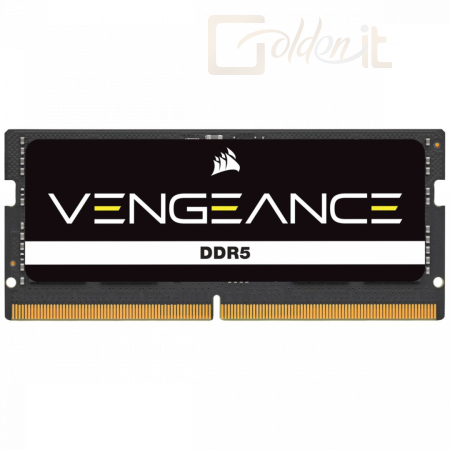 RAM - Notebook Corsair 16GB DDR5 5200MHz SODIMM Vengeance - CMSX16GX5M1A5200C44